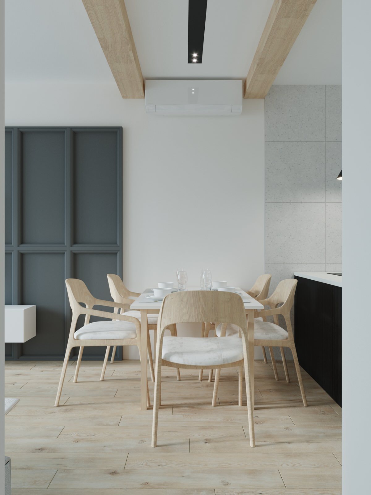 Таун-хаус кухня-гостиная