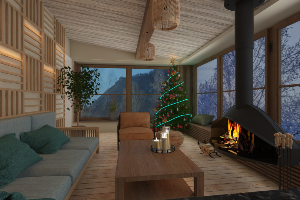 дом площадью 214 кв.м