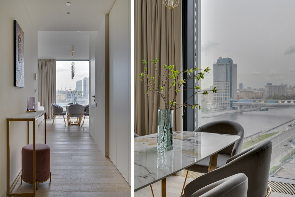 Комплектация и хоумстейджинг в небоскребе Москва Сити, ЖК Capital Towers