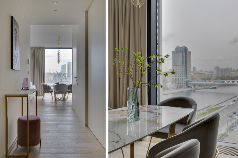 Комплектация и хоумстейджинг в небоскребе Москва Сити, ЖК Capital Towers