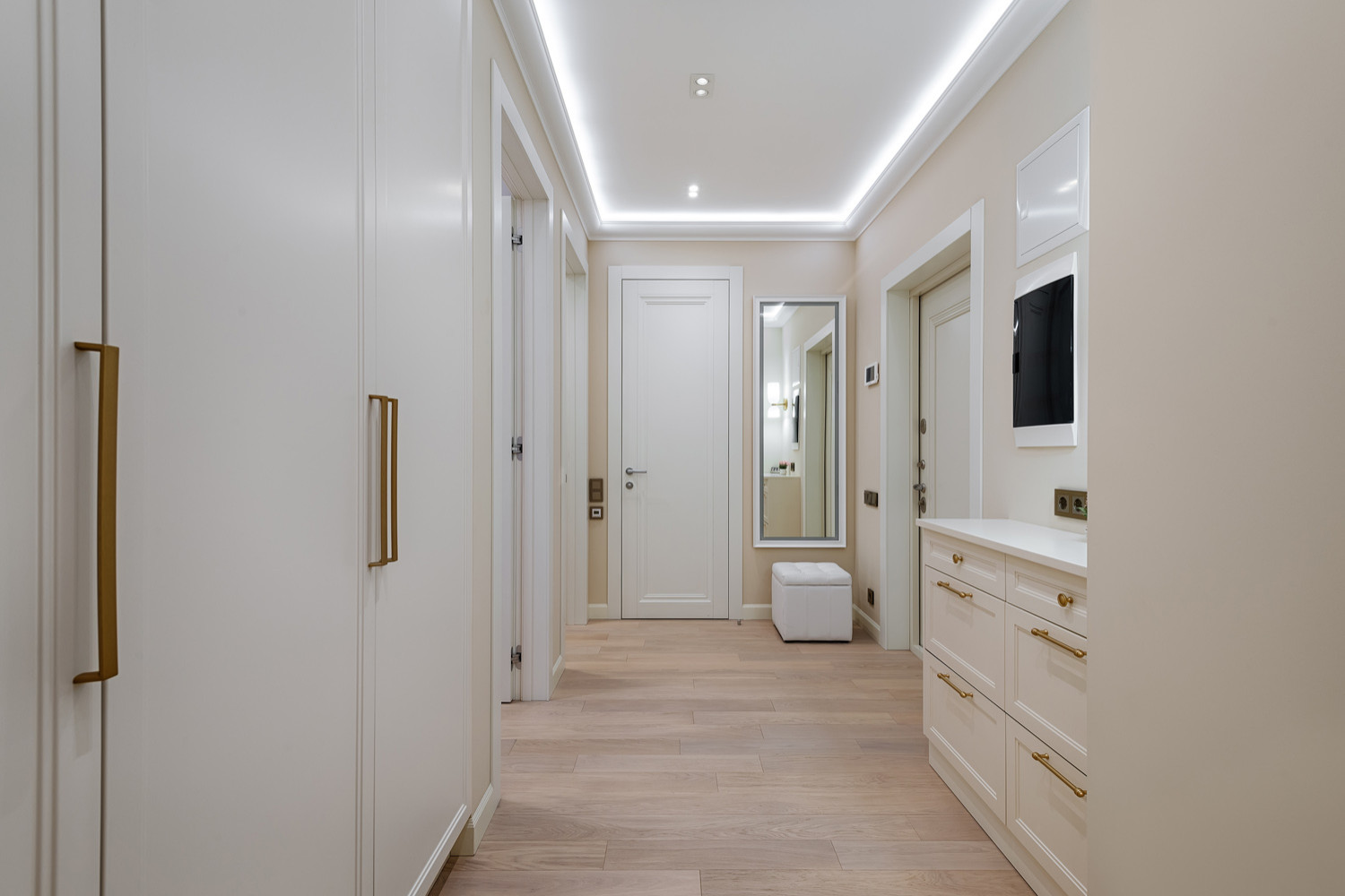 Фотосъемка интерьера 2-комнатной квартиры для портфолио строительной фирмы