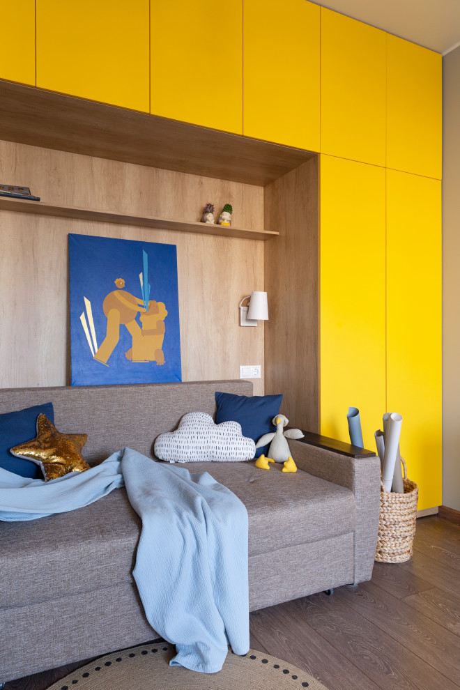 Яркая и просторная квартира для семьи с двумя детьми