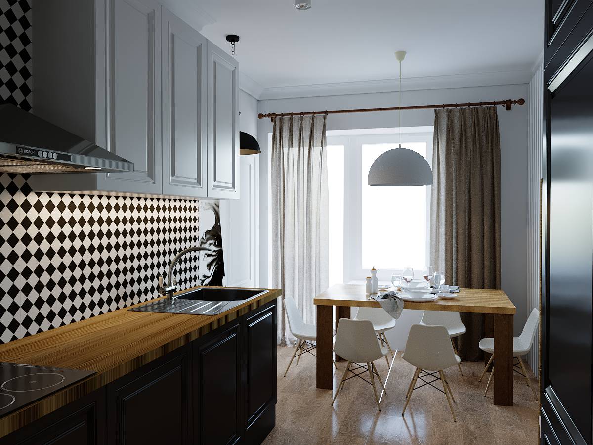 Кухня в скандинавском стиле