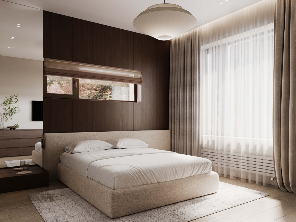 Суровый уют | Дизайн одноэтажного дома в Балашихе