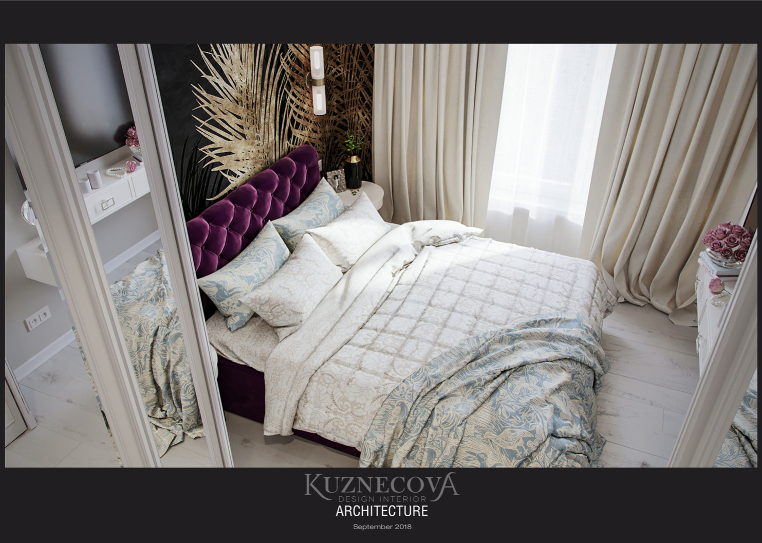 Дизайн проект квартиры 85 кв.м.