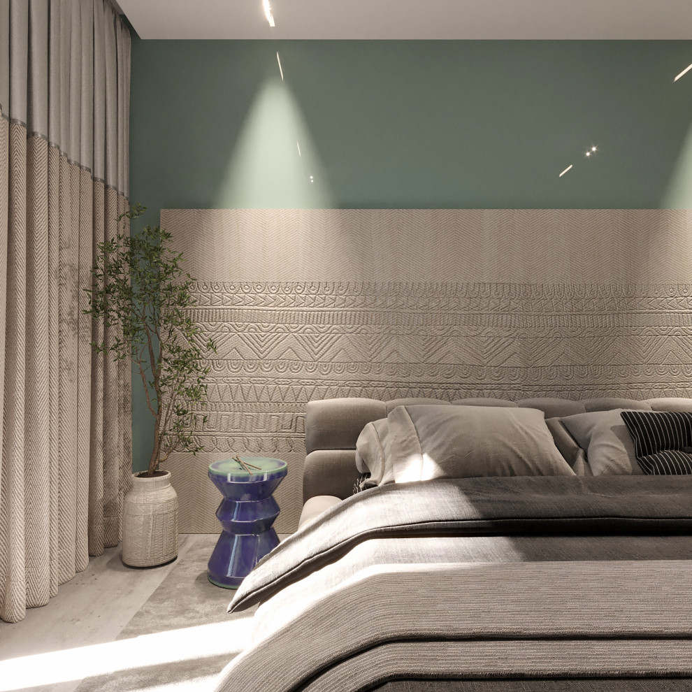 Квартира с этническим декором, 100 м2