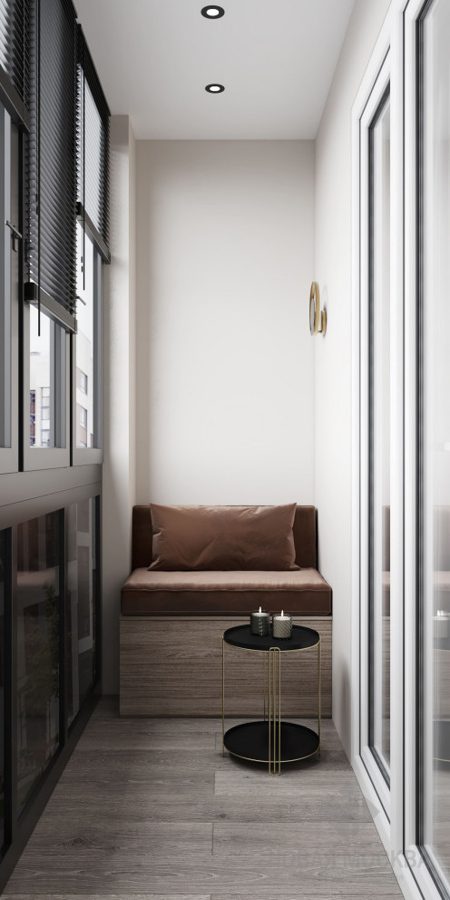 Дизайн-проект трехкомнатной квартиры ЖК "Лучи"