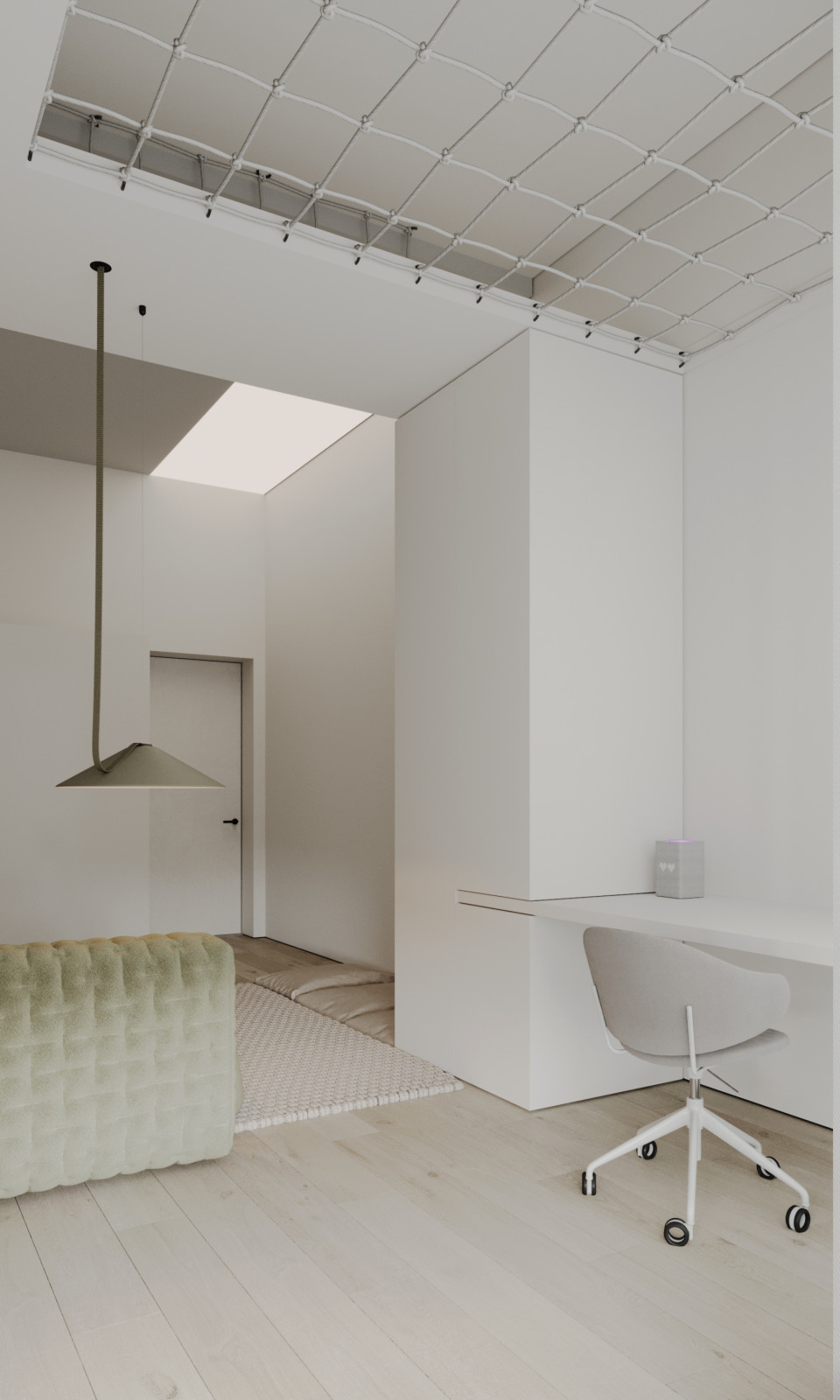 Детская из проекта загородного дома The CUBE