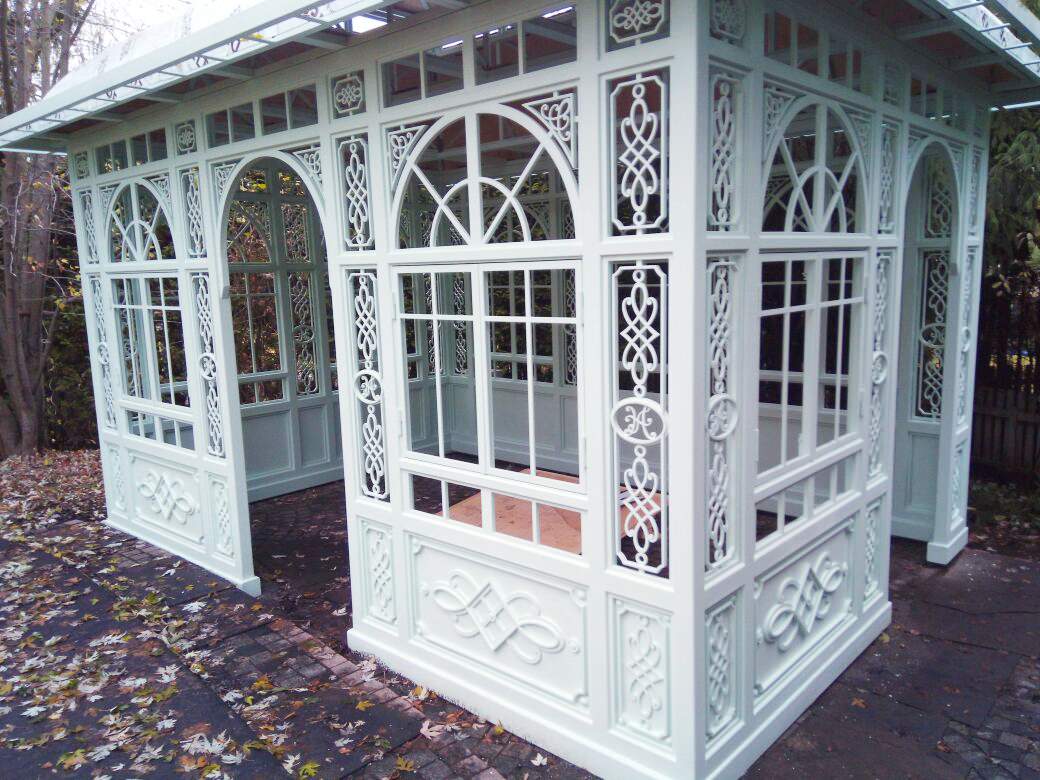 Павильон-Беседка и обустройство зоны барбекю "Резиденция Бенелюкс"