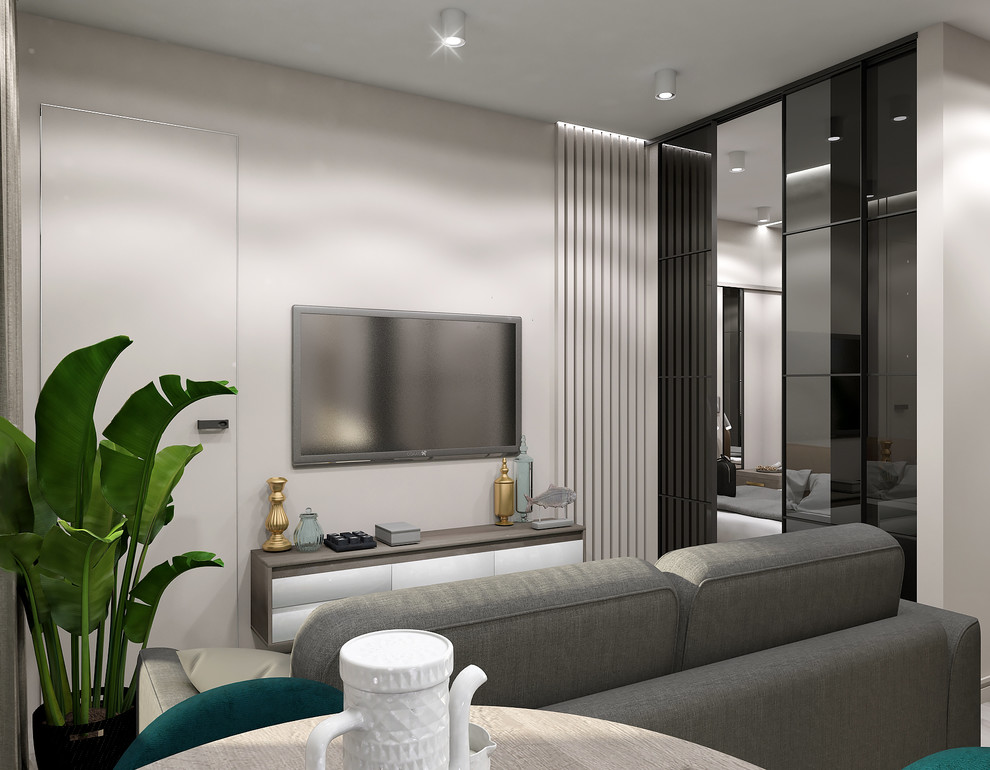 Обложка проекта: 2-х комнатная квартира 43 м.кв.