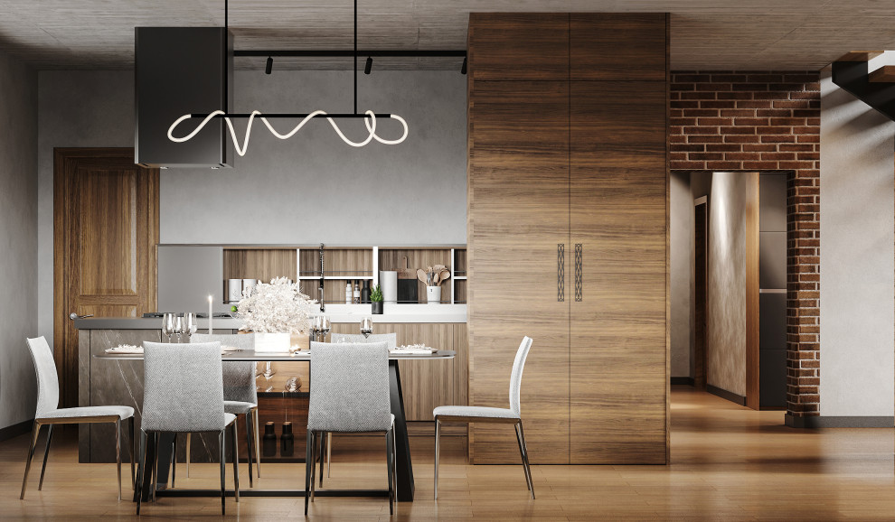 Современный дом в стиле минимализм