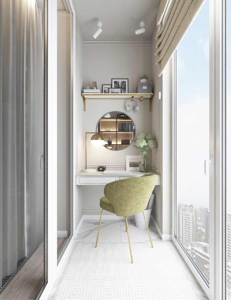 Обложка проекта: Лоджия в стиле неоклассика