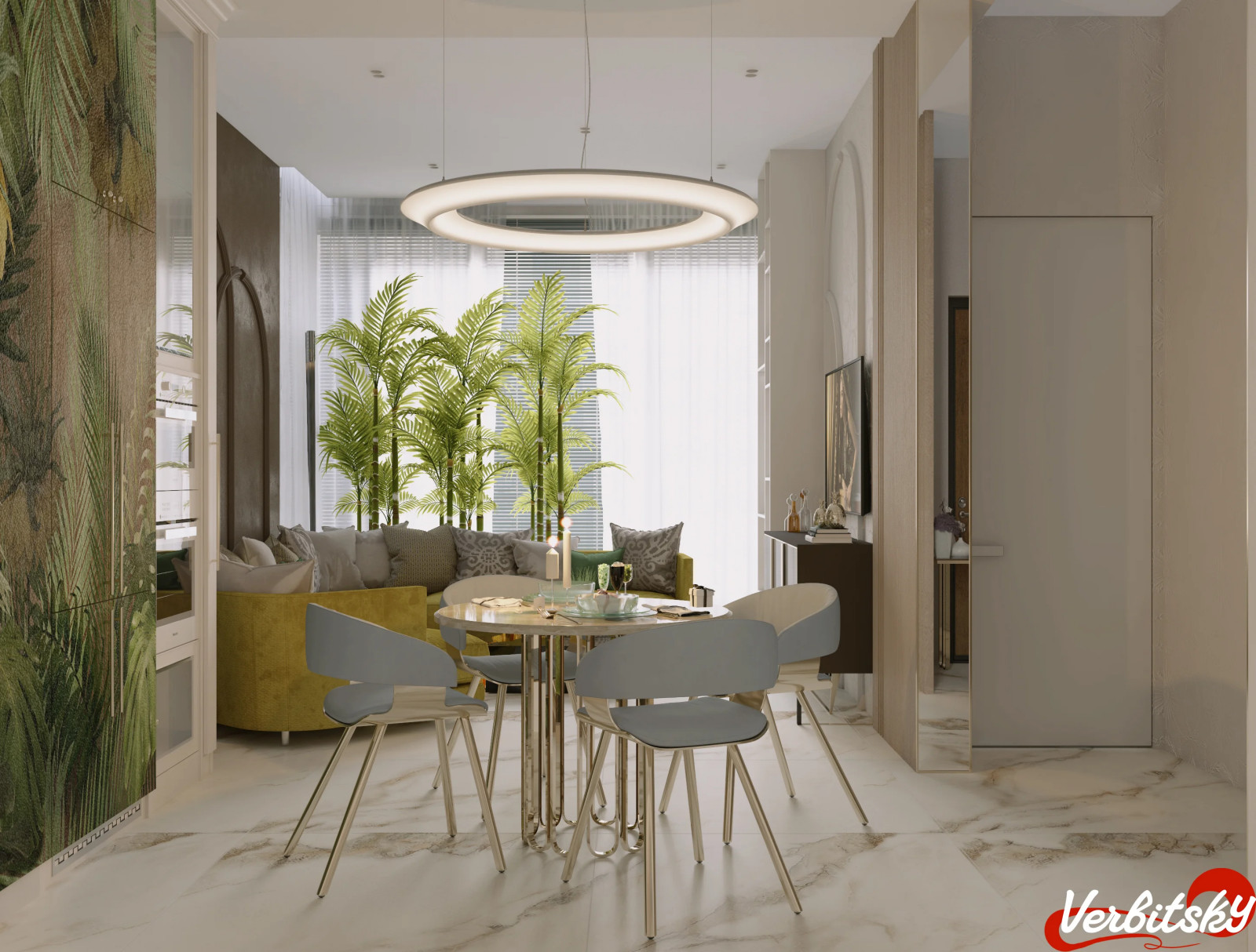 Дизайн проект для семьи депутата в DUBAI