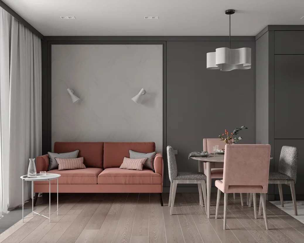 Квартира для семьи из трех человек, 55 кв.м. ЖК "Хорошевский"