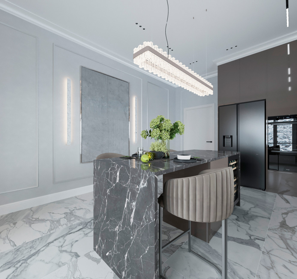 Обложка проекта: Дизайн-проект загородного дома.