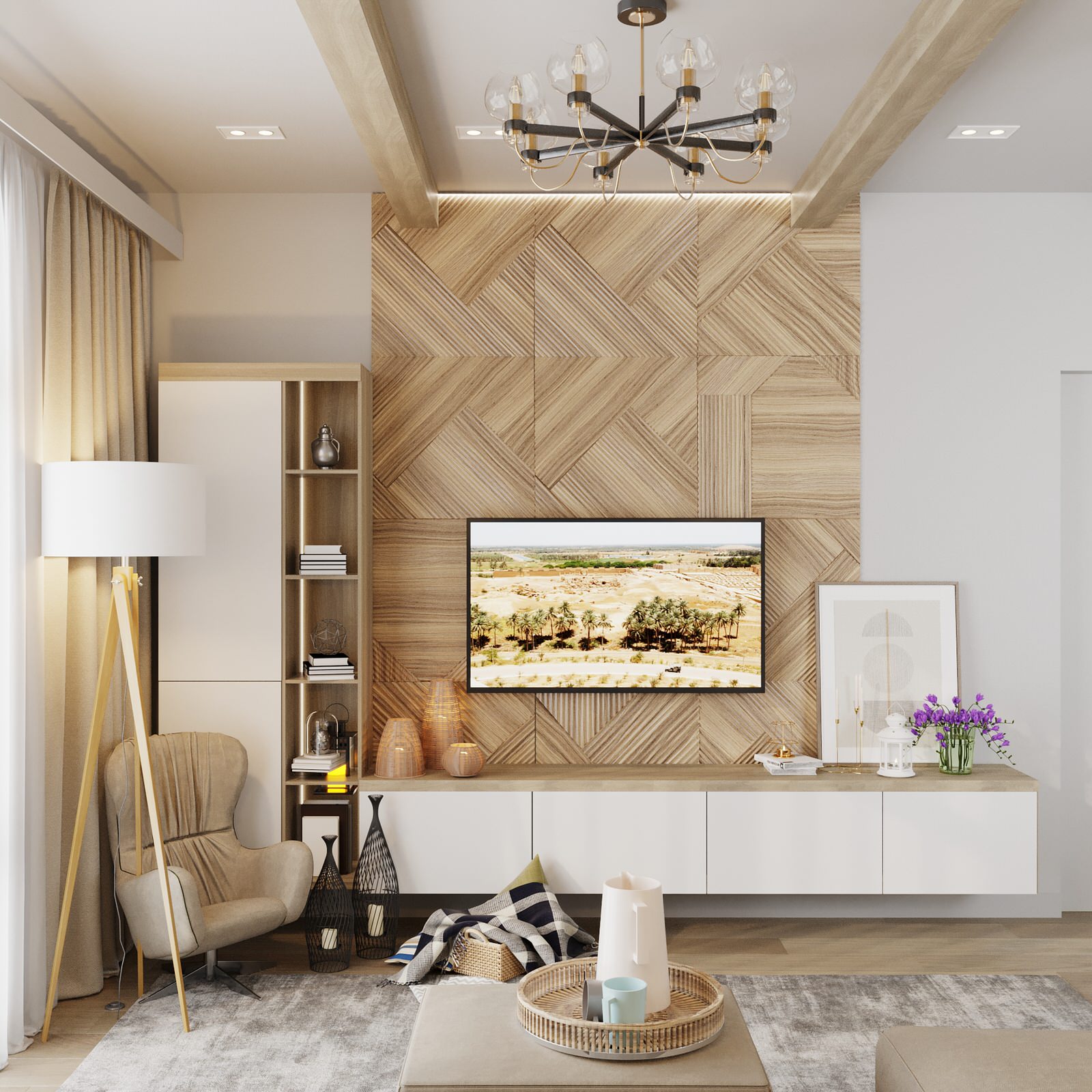 Загородный дом. Общественная зона