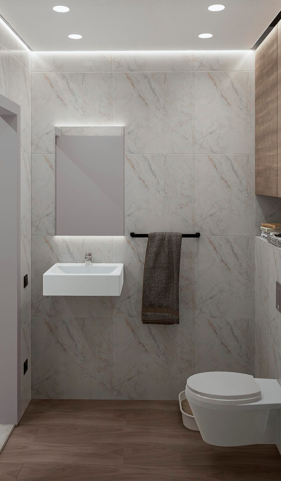 Дизайн-проект двухкомнатной квартиры 69 м2