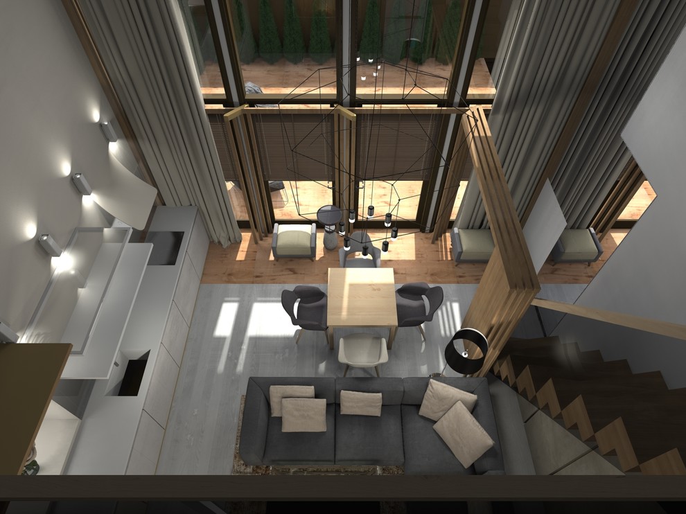 Обложка проекта: Интерьеры дома, п. Сухарево