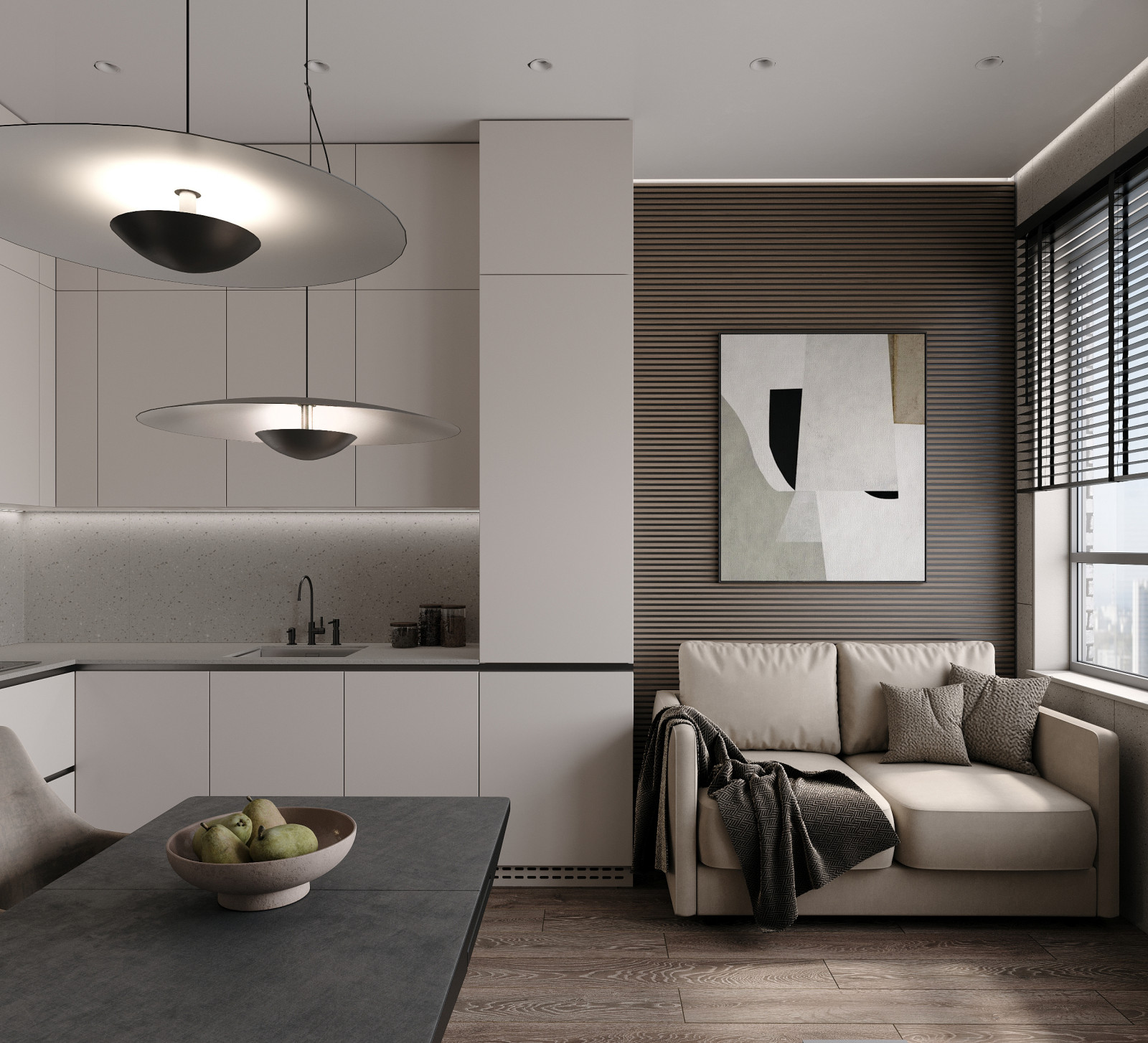 Интерьер квартиры 42 кв.м.