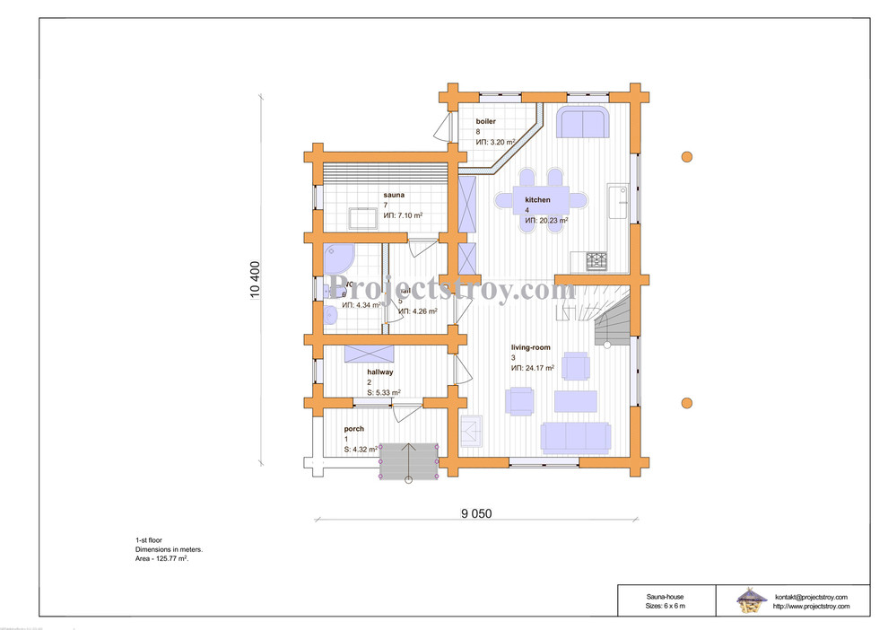 Проекты бань