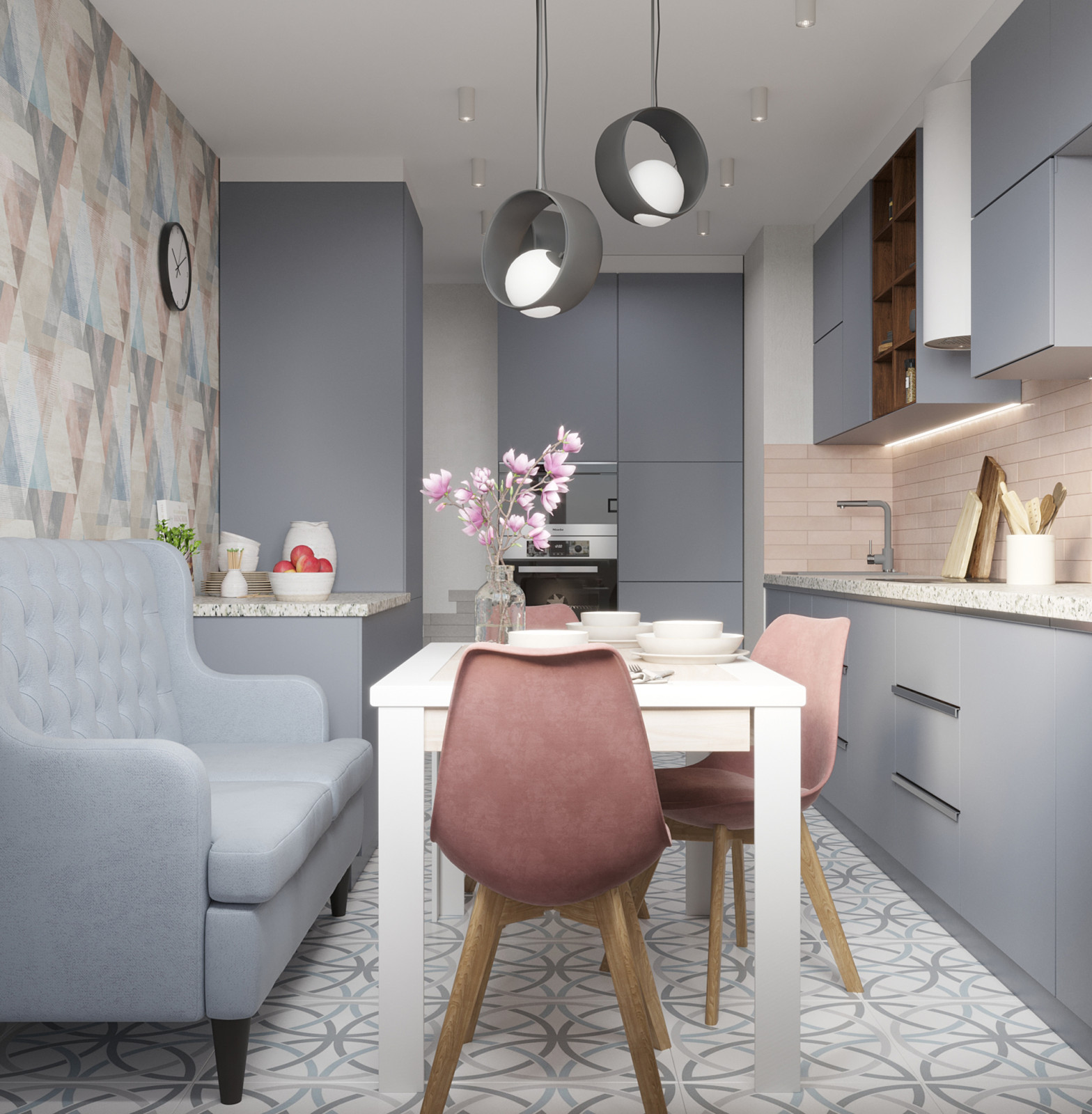 Трехкомнатная квартира в ЖК Маршал