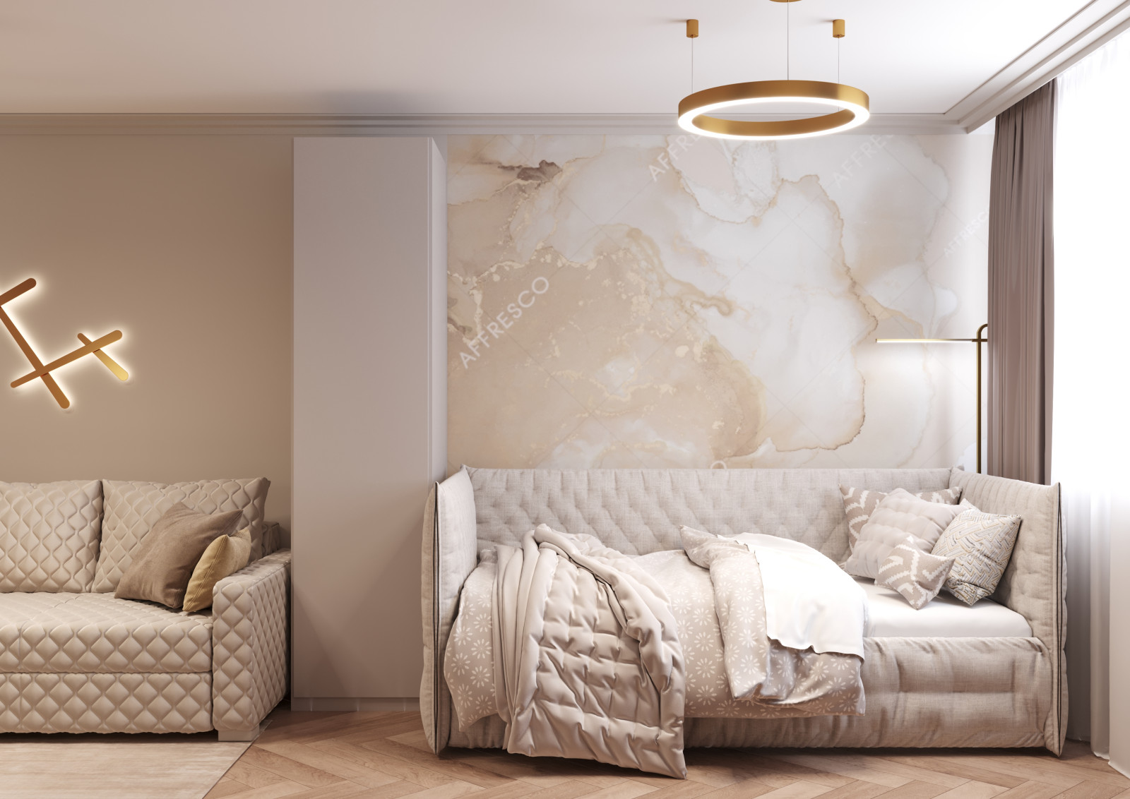 Бежевый по бежевому