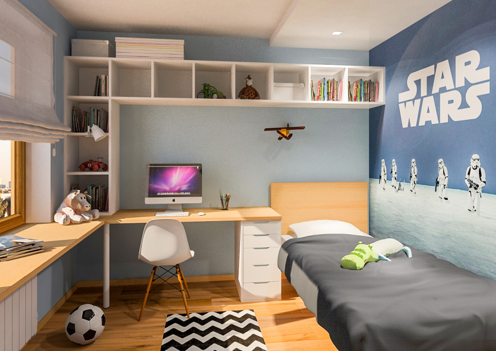 Интерьер трехкомнатной квартиры