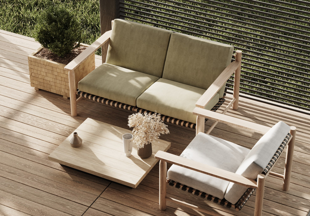 Терраса бани