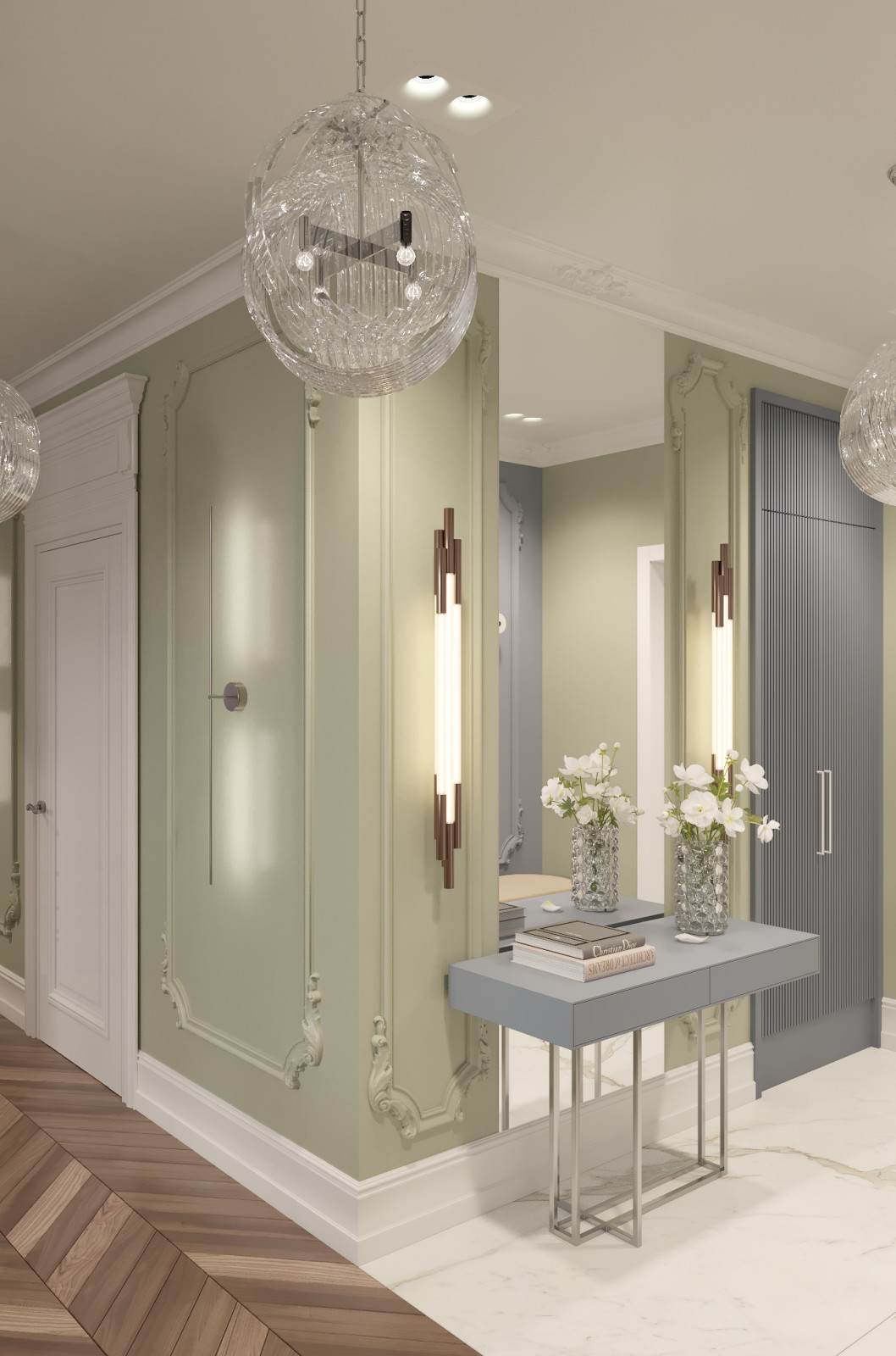 Современный  элегантный интерьер