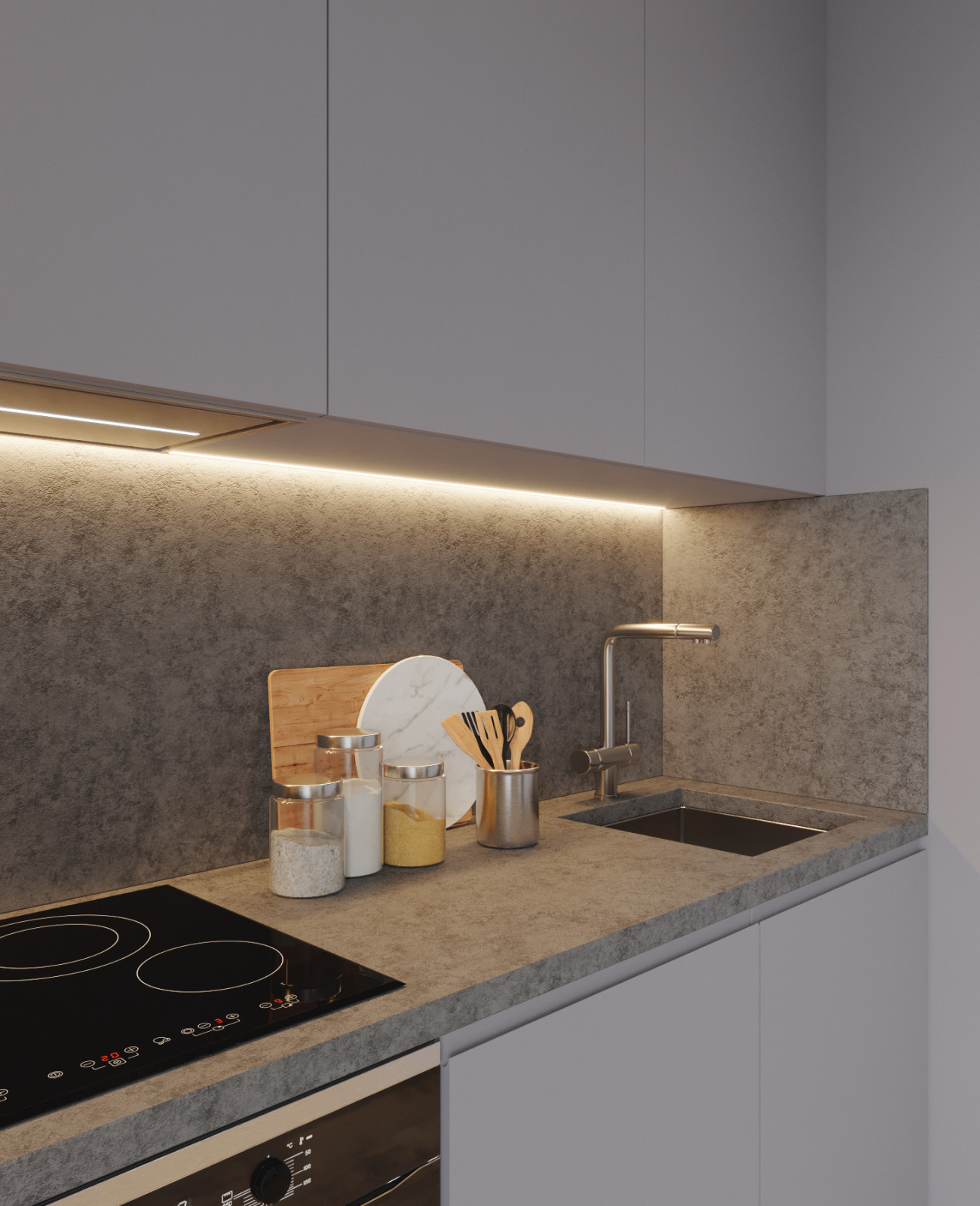 Трехкомнатная квартира в ЖК "Новый Оккервиль"