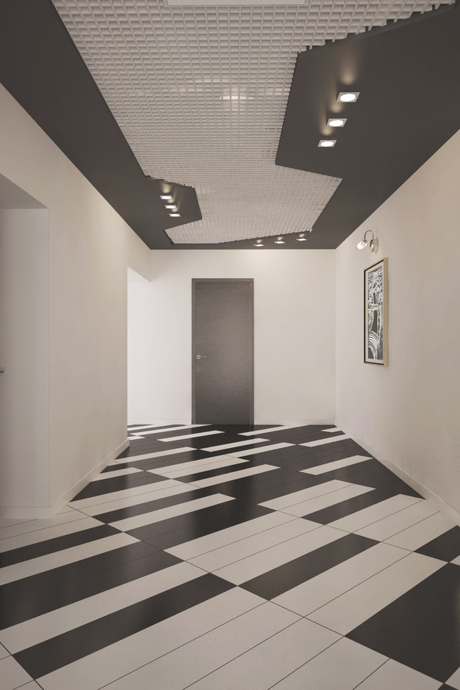 Интерьерное решение холла общественного помещения