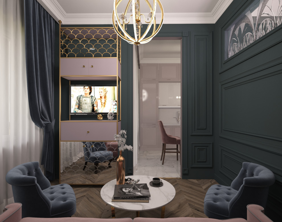 Розовое ар-деко