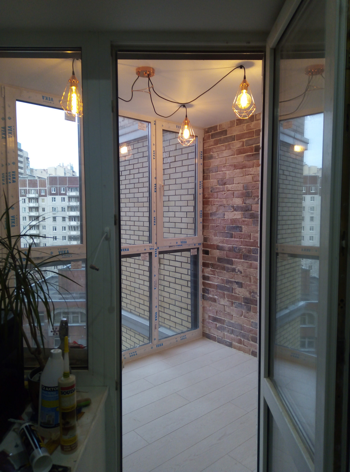 Обложка проекта: Ремонт балкона с утеплением