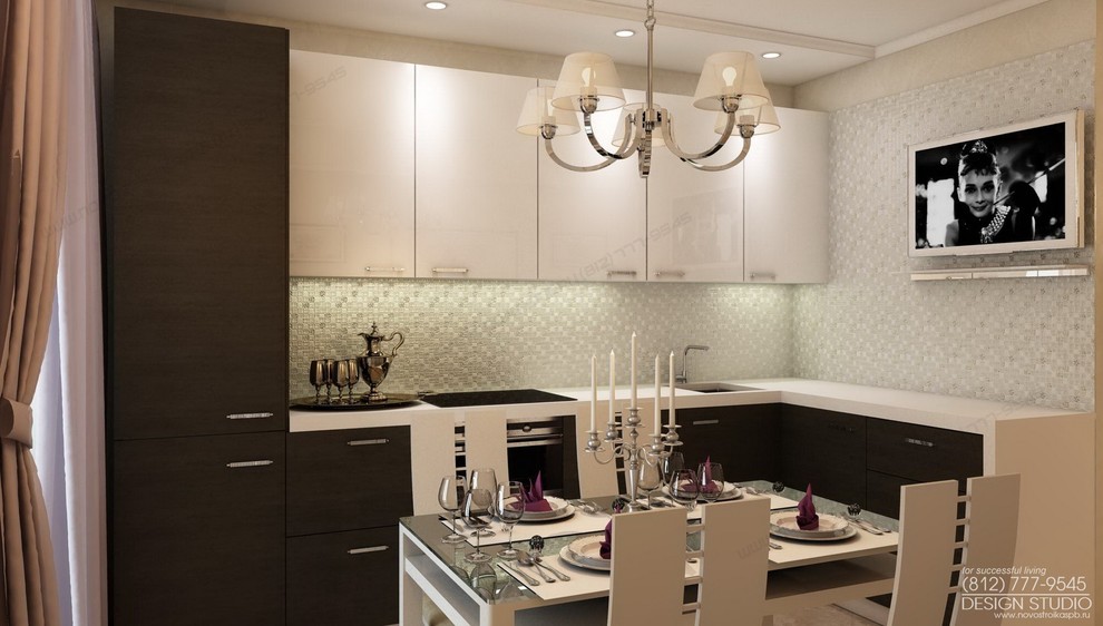 Дизайн интерьера кухни