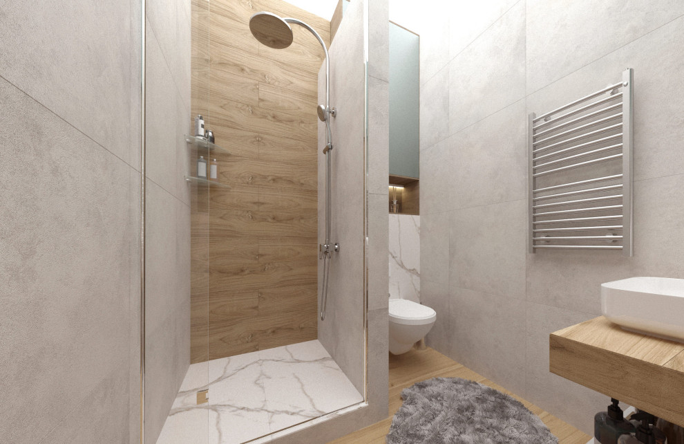 Легкий бирюзовый акцент