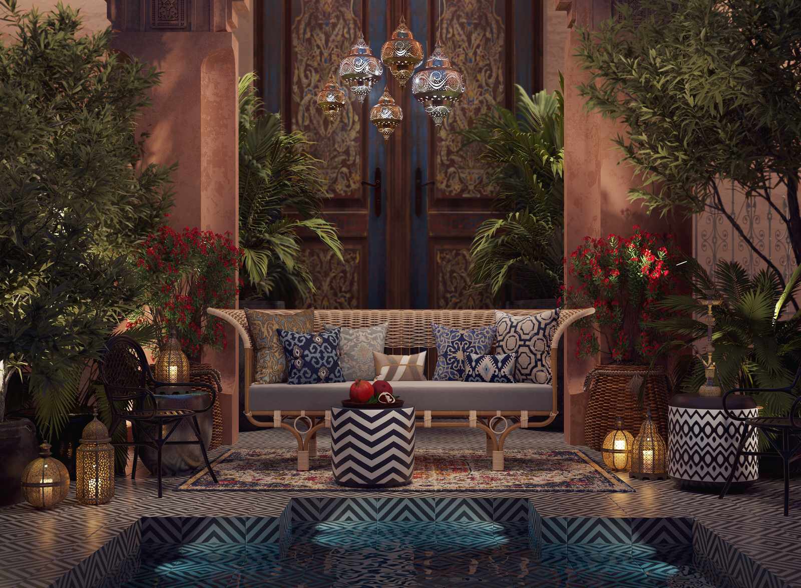 Обложка проекта: Марокканская раяда