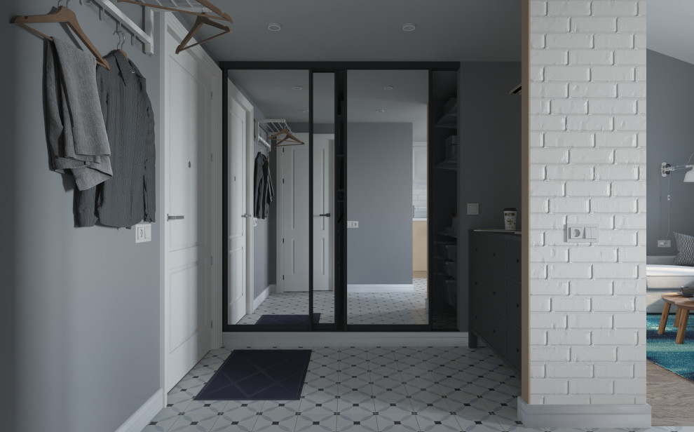 Типовой проект мансардной квартиры в ЖК"Театральный парк"