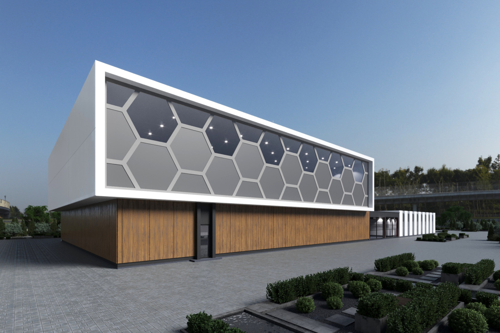 3d визуализация экстерьера зданий