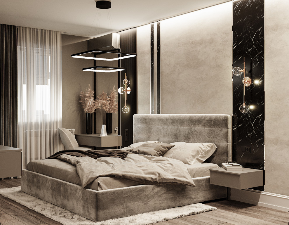 Двухкомнатная квартира в стиле хай-тек