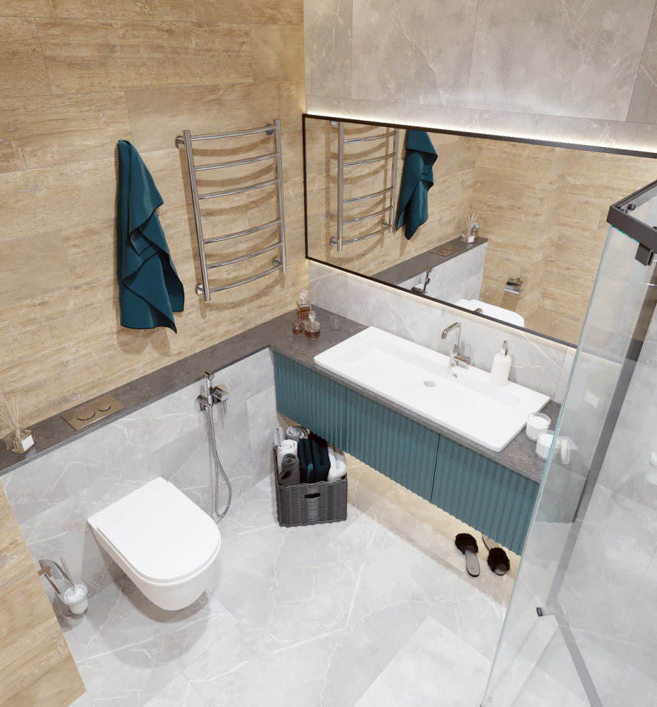 Санузел в "мужской" квартире