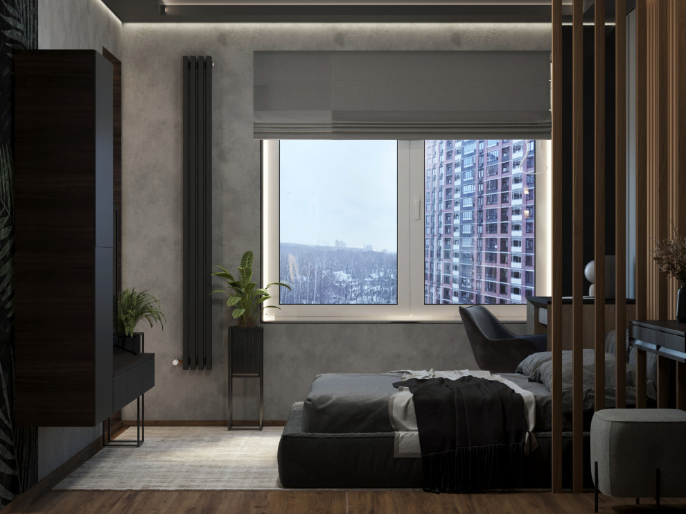 Вид на спальню