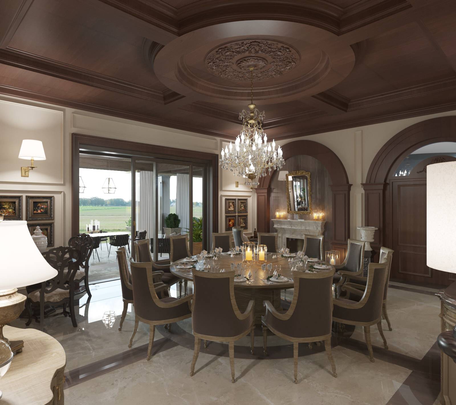 Интерьер - неоклассика