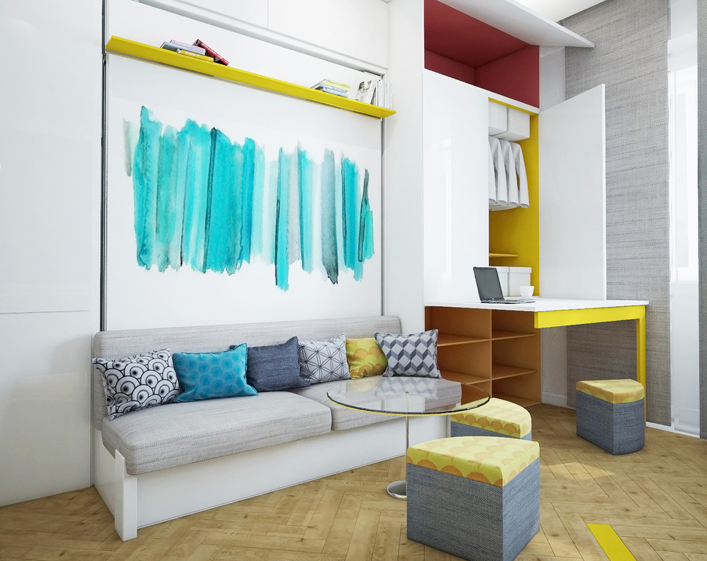 Квартира площадью 24 кв.м. для молодой девушки.