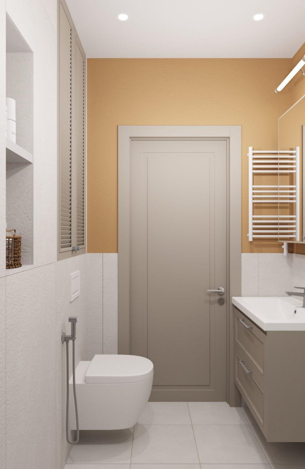 Яркая эклектичная квартира 85м2 в Новороссийске