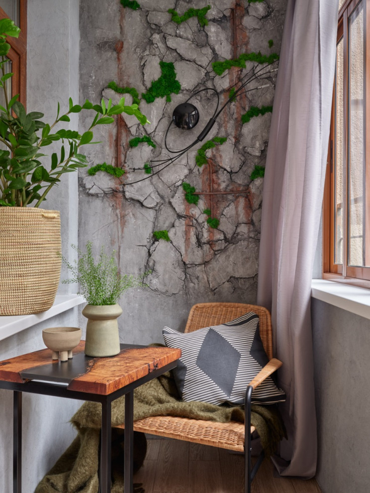 Маленькая студия с нестандартной планировкой