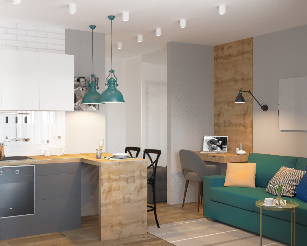 Дизайн-проект квартиры-студии