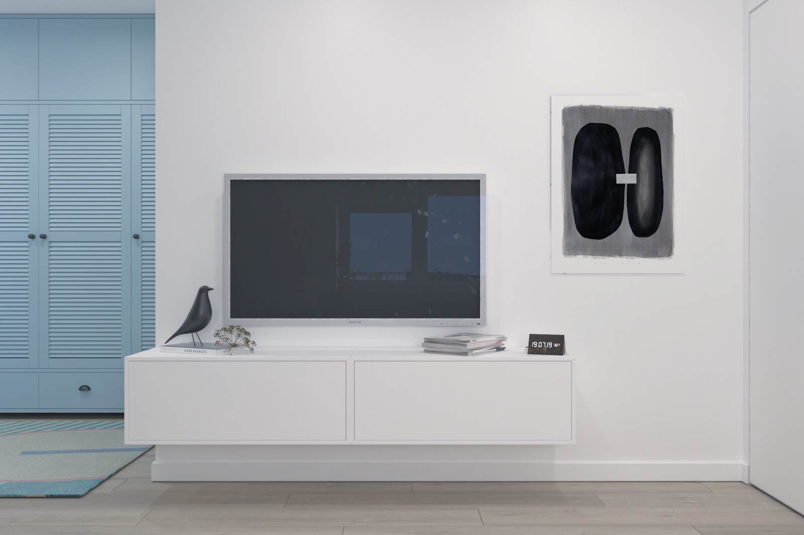 Квартира для пары фотографов в ЖК "Галактика"