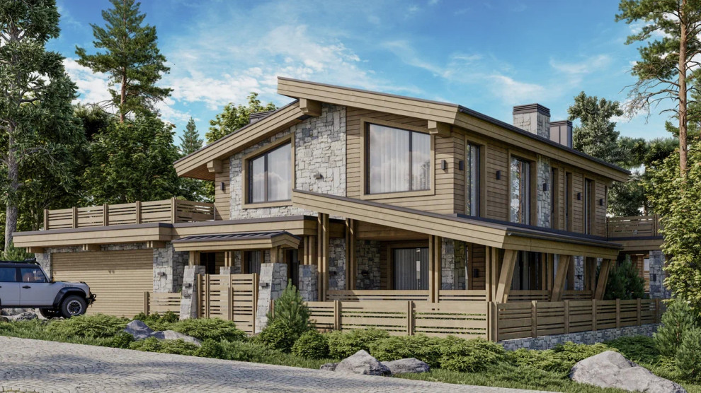 Обложка проекта: Шале - Калиновое озеро