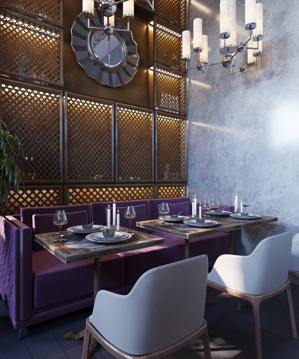 Restaurant_013_визуализация интерьера ресторана в г. Санкт-Петербург