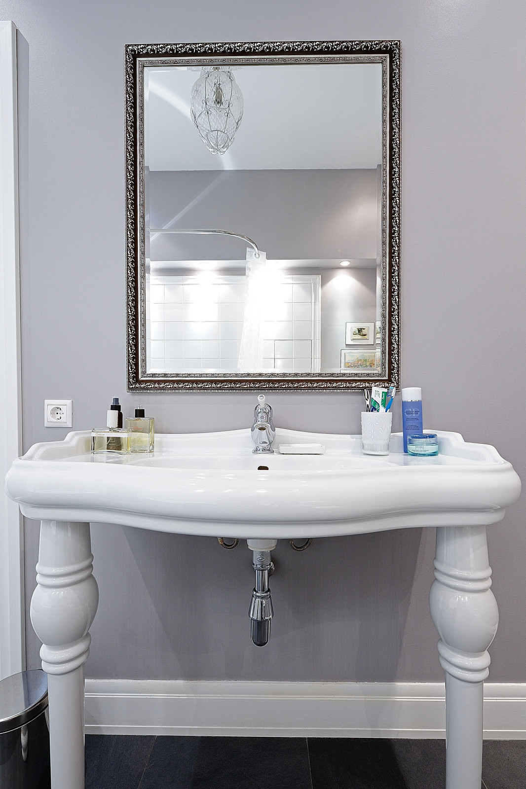 Apartments in an old house of the 1950s